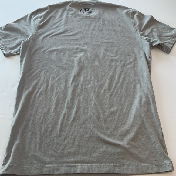 Under Armour Grey & Black Graphic Print T-Shirtl, small - Picture 4 of 6